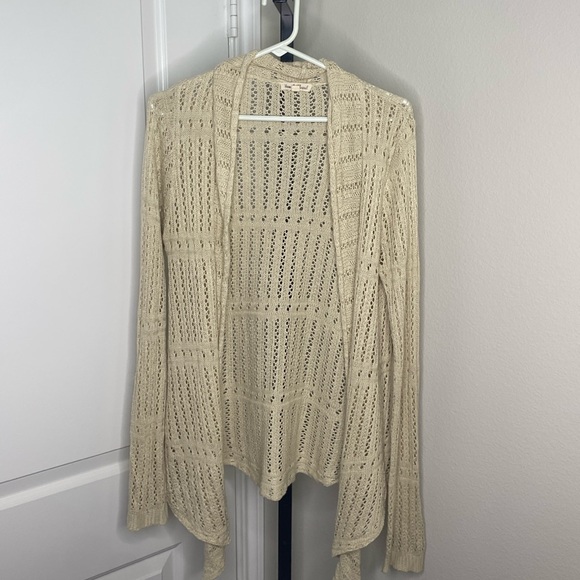 19. Hem & Thread Cream Cardigan M - Picture 1 of 1